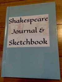 Cover image of Shakespeare Journal & Sketchbook (Hard Cover)