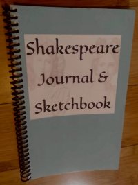 Cover image of Shakespeare Journal & Sketchbook (Spiral Bound)
